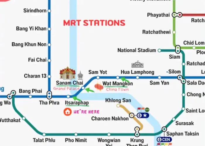 Dahouse Next To Mrt Itsaraphap Exit1 曼谷